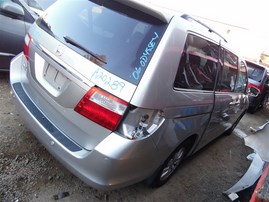 2006 HONDA ODYSSEY TOURING SILVER 3.5 AT WITH NAVIGATION WITH REAR ENTERTAINMENT SYSTEM A20289